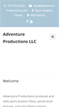 Mobile Screenshot of adventure-productions.com